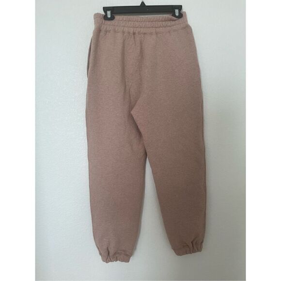 Lunya Restore Double Faced Pants Otium Tan Heather NEW - Picture 8 of 9